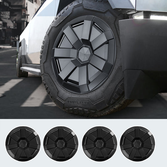 Wheel Covers for Cybertruck Original Matte Black (Set of 4)